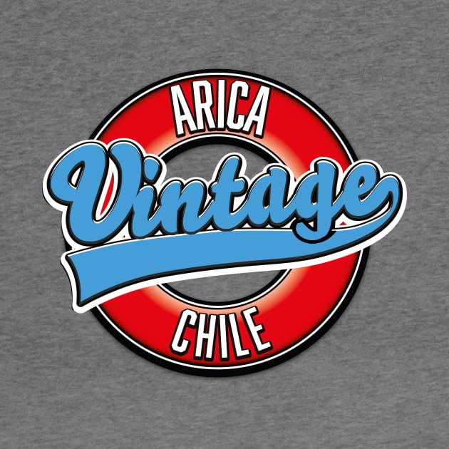 Arica chile vintage logo by nickemporium1